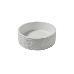Scudo Rok White 365mm Round Basin
