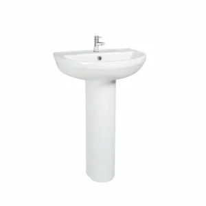 Scudo Spa Basin And Pedestal
