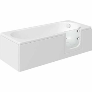 Mantaleda Abalone (1695 x 700mm) Walk-in Easy Access Bath Including Front Panel