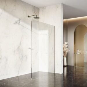 Scudo Minos Chrome 10mm Shower Screen