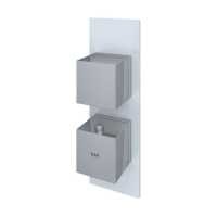 Feeling White Square Single Outlet Shower Valve by RAK Ceramics