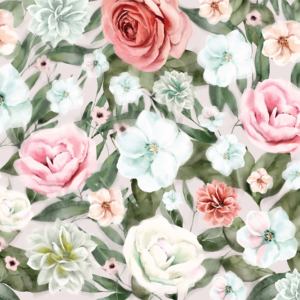 Spring Bloom Showerwall Acrylic Panel