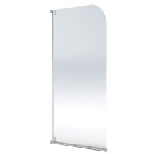 Aqualux AQUA3 750x1375 Radius Shower Bathscreen