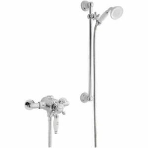 Kartell Viktory Tradional Exposed Shower Valve With Slide Rail Kit