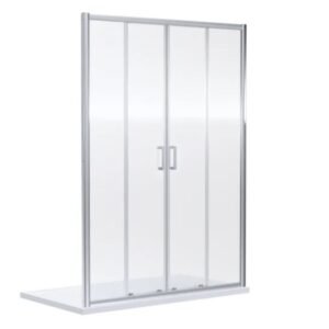 Nuie Rene 1700mm Double Sliding Shower Door