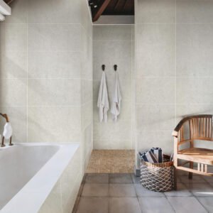 Wall&Water Santorini Marble Bathroom Wall Panel (Tile effect – 600 x 300mm)