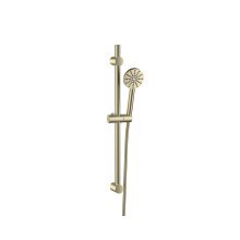 Scudo Brushed Brass Shower Riser Kit