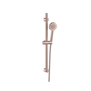 Scudo Brushed Bronze Shower Riser Kit