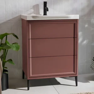 Scudo Bota 500 Earth Red Freestanding Vanity Unit