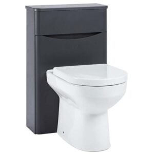 Scudo Bella 500 Matt Grey Toilet Unit