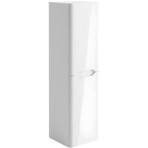 Scudo Ella Gloss White Tall Boy Unit
