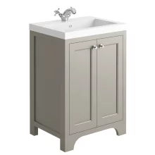 Scudo Harrogate Brunswick 600 Traditional Dovetail Grey Vanity Unit