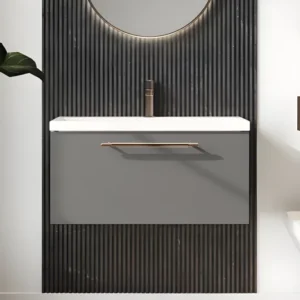 Scudo Muro 800 Dust Grey Wall Hung Vanity Unit