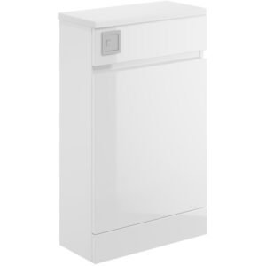 Scudo Waterguard 500mm Waterproof Toilet Unit in Gloss White