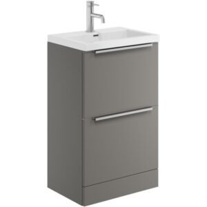 Scudo Muro 500 Dust Grey Vanity Unit and Basin