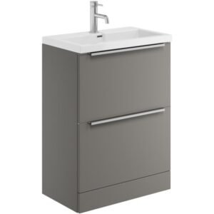 Scudo Muro 600 Dust Grey Vanity Unit and Basin
