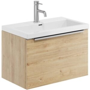 Scudo Muro 600 Davos Oak Wall Hung Vanity Unit