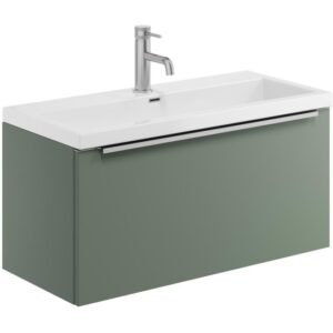 Scudo Muro 800 Reed Green Wall Hung Vanity Unit