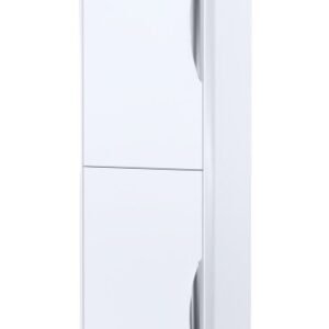 Nuie Parade 356mm 2 Door Gloss White Wall Hung Tall Boy Cabinet