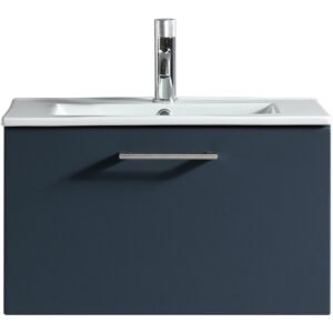 Piatta Midnight Shadow 600mm Wall Hung Vanity Unit