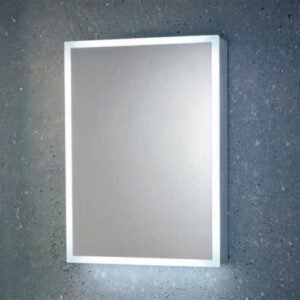 Scudo Mia 500 x 700mm Single Door LED Mirrored Bathroom Cabinet