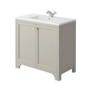 Scudo Harrogate Brunswick 900 Traditional Dovetail Grey Vanity Unit