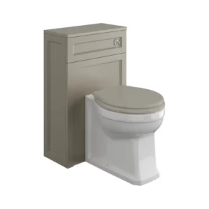 Scudo Harrogate Dovetail Grey Traditional Toilet Unit