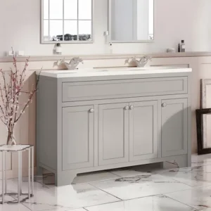 Scudo Harrogate Dutchy 1200 Traditional Dovetail Grey Vanity Unit