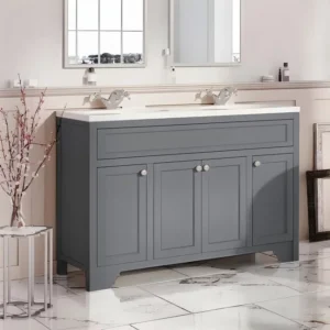 Scudo Harrogate Dutchy 1200 Traditional Spa Grey Vanity Unit