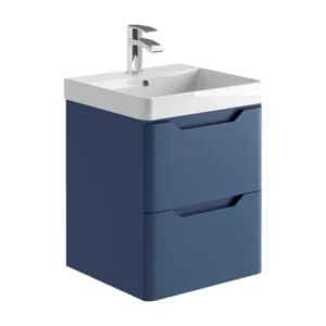 Scudo Ella 500 Twighlight Blue Wall Hung Vanity Unit