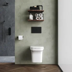 Nuie Ava Rimless Wall Hung Toilet & Seat
