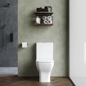 Nuie Ava Soft Rimless Close Coupled Toilet & Soft Close Seat