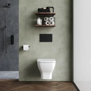 Nuie Ava Soft Wall Hung Toilet & Seat