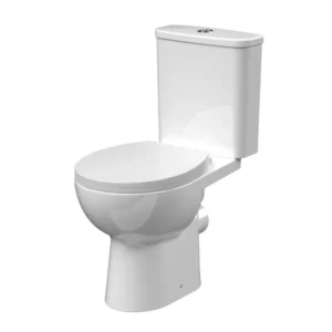 Nuie Fay Rimless Close Coupled Toilet & Seat