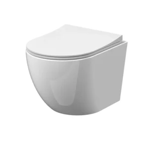 Nuie Freya Rimless Wall Hung Toilet & Seat