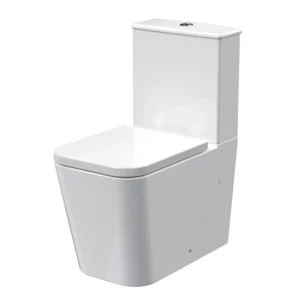 Nuie Orlen Rimless Close Coupled Toilet & Seat