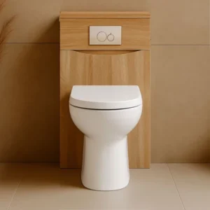 Scudo Bella 500 Davos Oak Toilet Unit