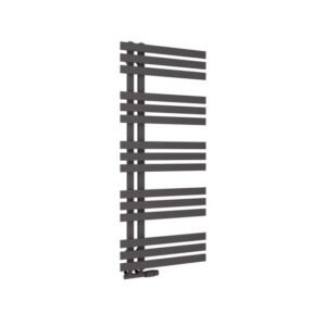 Scudo Elizabeth 1200 x 500mm Carbon Anthracite Towel Radiator