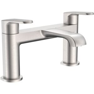 Scudo Montana Brushed Nickel Bath Filler Tap