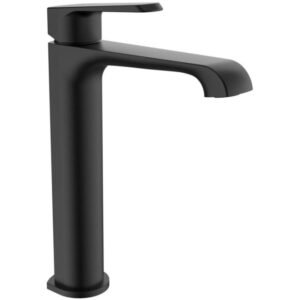 Scudo Montana Matt Black Tall Mono Basin Tap