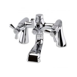 Scudo Core Chrome Wall Mounted Thermostatic Bath Filler