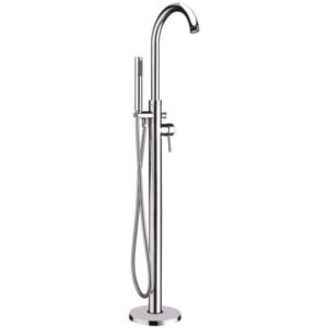 Scudo Premier Chrome Freestanding Bath Shower Mixer Tap