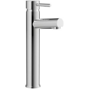 Scudo Premier Chrome Tall Basin Mixer Tap - No waste