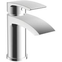 Scudo Belini Chrome Mono Basin Mixer Tap with Push Waste