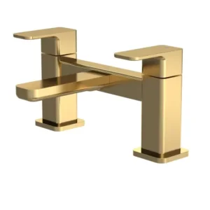 Nuie Windon Brushed Brass Bath Filler Tap