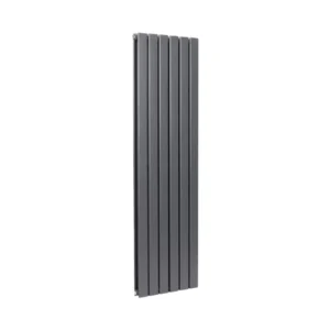 Scudo Bravo 1600 x 408mm Anthracite Double Vertical Designer Radiator