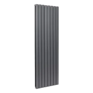 Scudo Bravo 1800 x 544mm Anthracite Double Vertical Designer Radiator