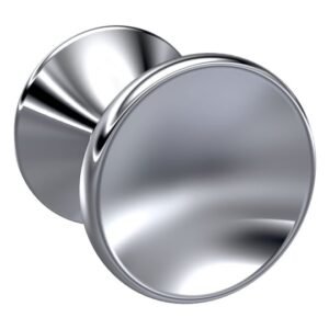 Nuie Chrome Indented Knob
