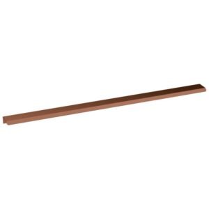 Nuie Brushed Bronze 500mm Finger Pull Handle 500mm Centres