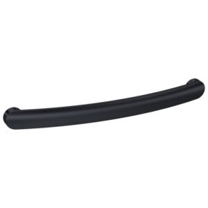 Nuie Matt Black 210mm D Handle 192mm Centres
